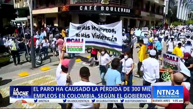 Protestas, violencia y bloqueos de vías: Primer mes del Paro Nacional en Colombia