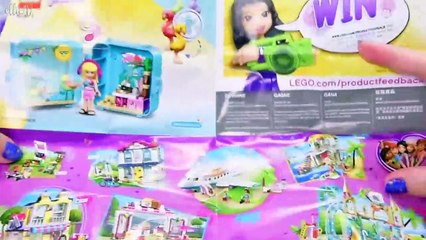 Time For A Weird Coloured Flamingo, Woot! Opening Stephanie'S Summer Cube Lego Friends Build