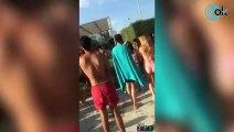 Pelea multitudinaria en la piscina del centro deportivo municipal de Moratalaz