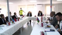 - Ulaştırma ve Altyapı Bakanı Karaismailoğlu: “Nahçıvan bağlantısı Azerbaycan-Türkiye bağlantılarını daha da kuvvetlendirecek”- “İki kardeş ülke olarak bundan sonra ulaştırma, altyapı alanında büyük projelere imza atacağız”