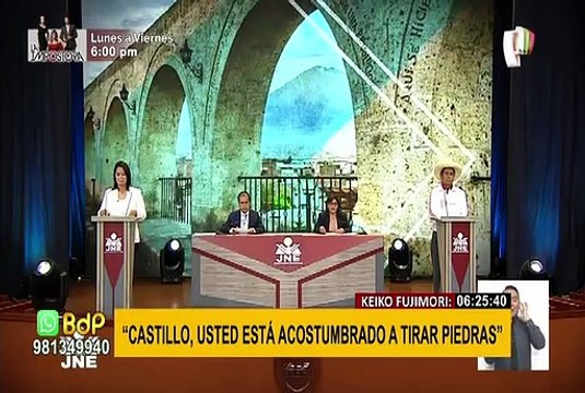 Keiko Fujimori vs. Pedro Castillo: los mejores momentos y propuestas del último debate