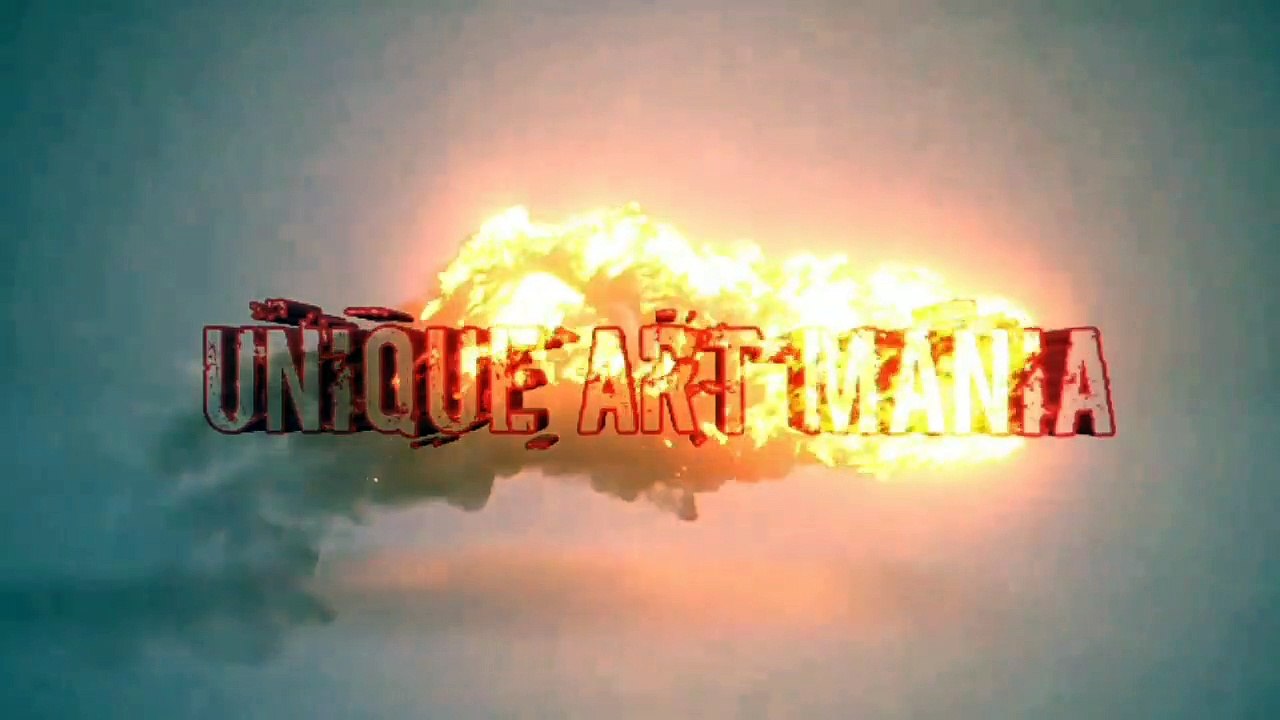 How to draw easy sunset in acrylic 025 UAM