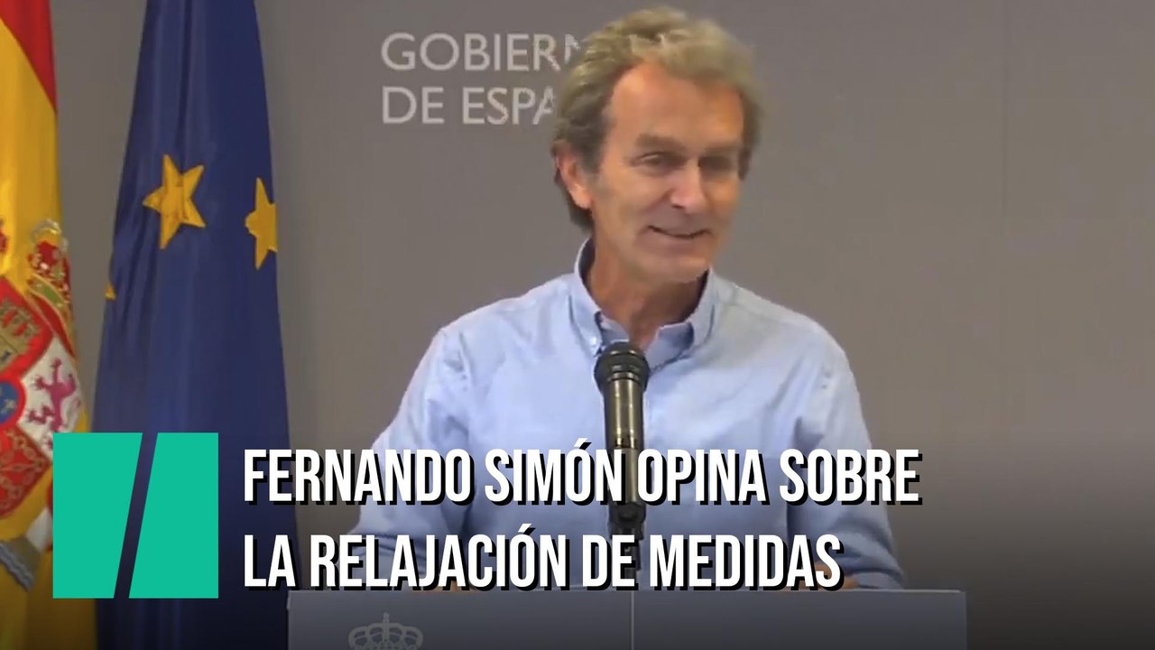 Fernando Simón: "Es muy posible que tenga mucho sentido aplicar a nivel nacional la reducción de uso de mascarillas"