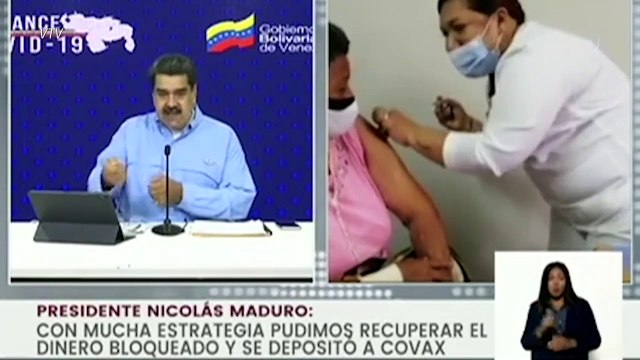 Maduro espera para julio más de 5 millones de vacunas del Covax para Venezuela