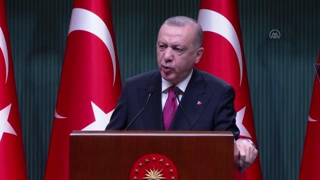 Cumhurbaşkanı Erdoğan: Haziran ayını tam manasıyla bir aşı seferberliği ayına dönüştürmek için imkanları sonuna kadar zorlayacağız