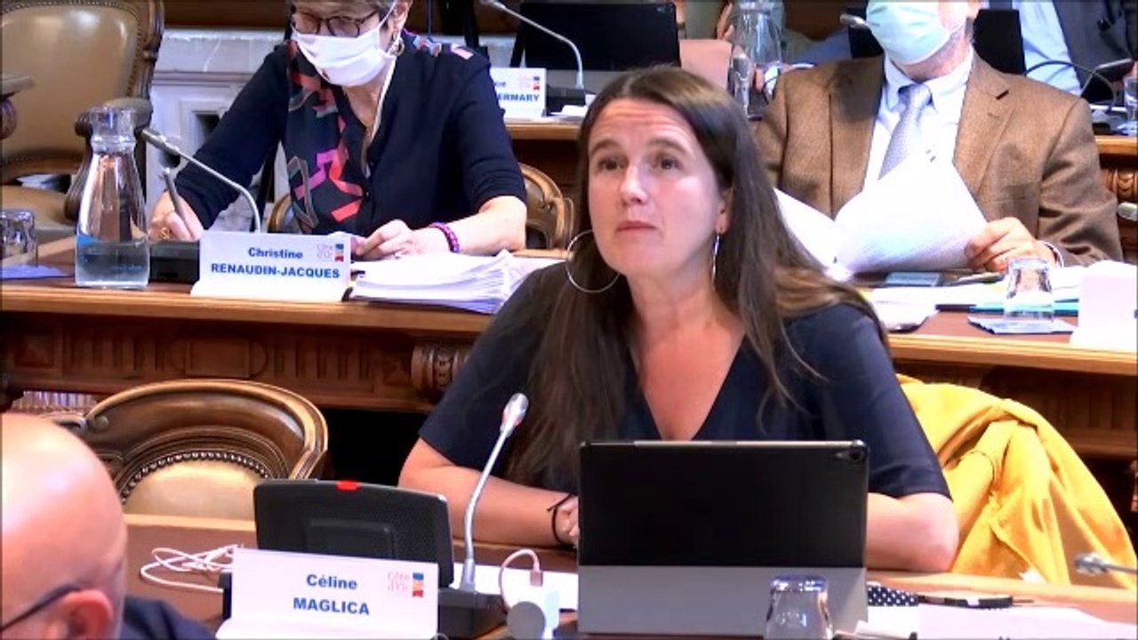 Céline MAGLICA. Restauration scolaire. Tarification à 2 € et repas 100% Côte-d'Or. 31 mai 2021
