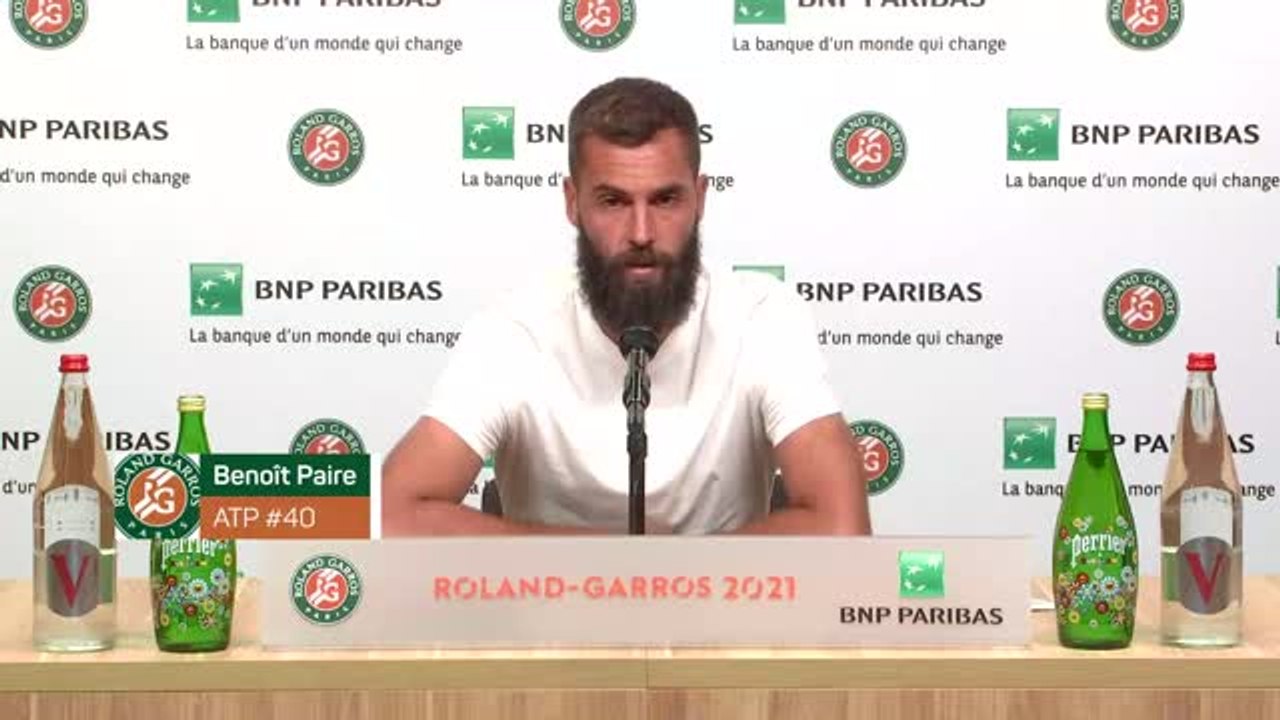 Roland-Garros - Paire : "J'ai retrouvé le tennis que j'aime"