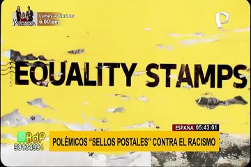 España: campaña de sellos postales “contra el racismo” generan polémica