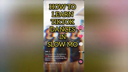 How To Learn Tiktok Dances In Slow Mo ? | Easy Step By Step Tutorial