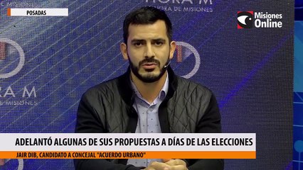 Adelantó algunas de sus propuestas a días de las elecciones