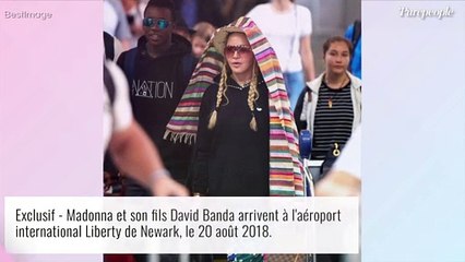 Madonna : Son fils David a grandi, l'adolescent défile en robe !