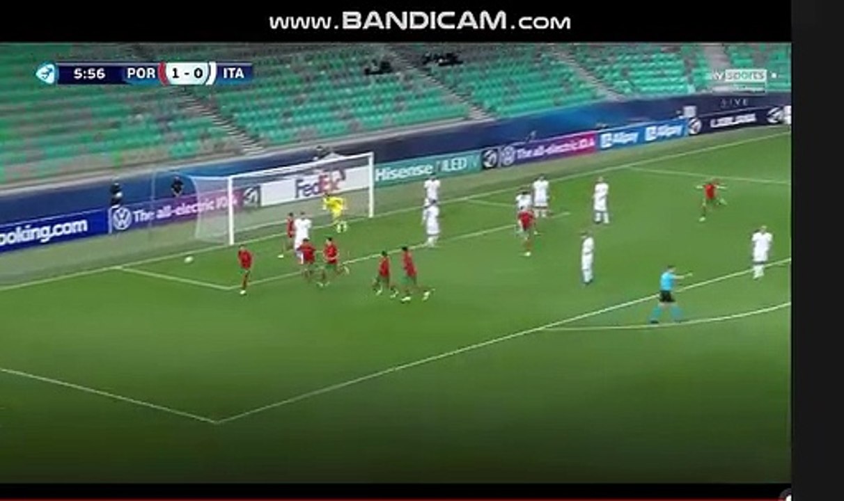 Portugal U21 - Italy U21 1-0 GOAL MOTA 31-05-2021