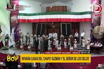 'Chapo Guzmán' y 'Señor de los cielos': Rifarán sus mansiones para comprar vacunas en México