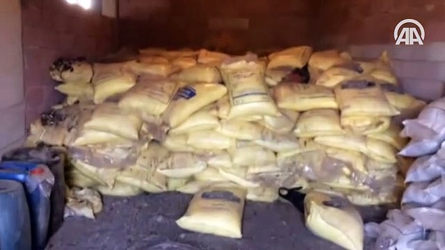 Diyarbakır'da terör operasyonu: 20 ton amonyum nitrat ele geçirildi