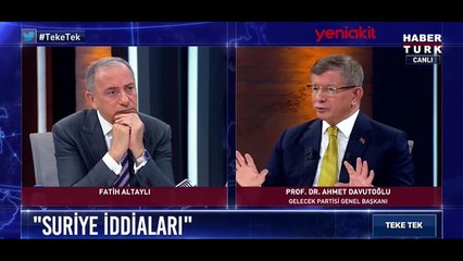 Ahmet Davutoğlu, firari mafya lideri Sedat Peker'in iddialarını çürüttü