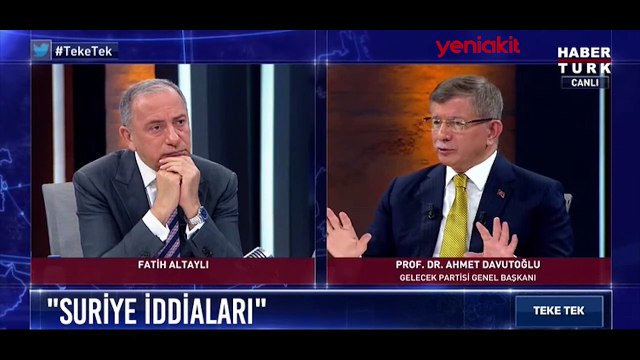Ahmet Davutoğlu, firari mafya lideri Sedat Peker'in iddialarını çürüttü