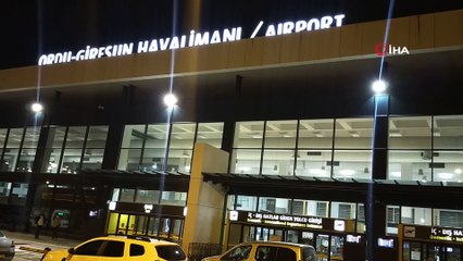 Ordu-Giresun Havalimanı'nda bir uçağa bomba ihbarı