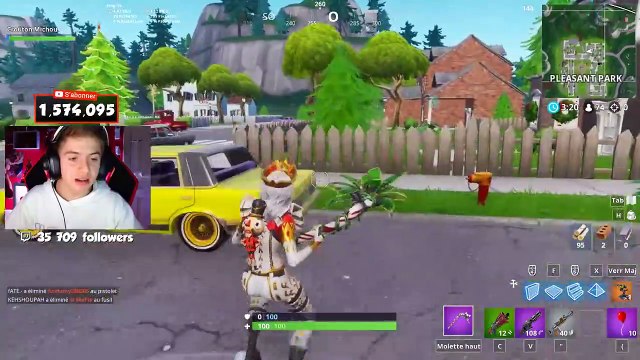 Je Fais Top 1 Sur Le Nouveau Mode Sangsue Sur Fortnite Battle Royale !!!