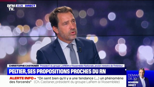 Christophe Castaner à propos de Guillaume Peltier: On sait d'où il vient, on sait où il est et manifestement on sait où il retournera