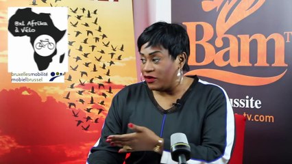 Bxl Afrika Vélo avec Elena Matundu GFAIA asbl
