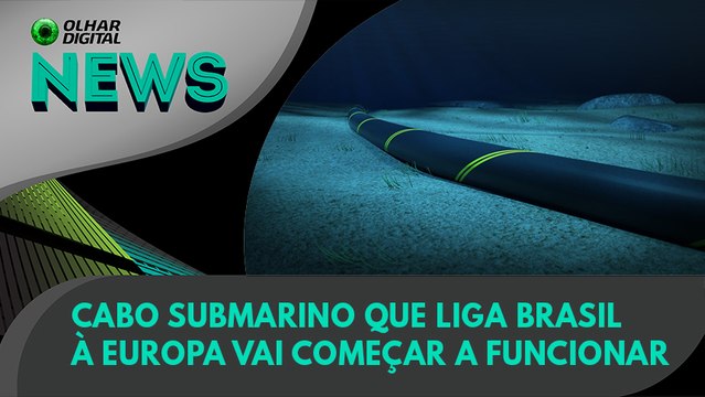 Ao Vivo | Cabo submarino que liga Brasil à Europa vai começar a funcionar | 31/05/2021 | #OlharDigital