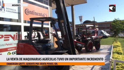 La venta de maquinarias agrícolas tuvo un importante incremento