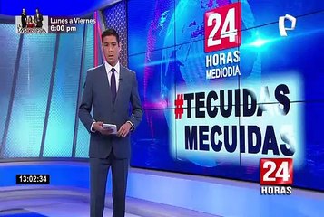 Mujer golpea salvajemente a su bebé en Huancayo