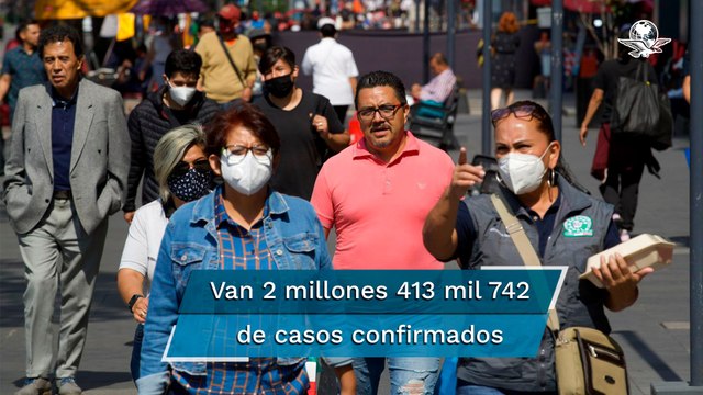 México acumula 223 mil 568 muertes por Covid-19