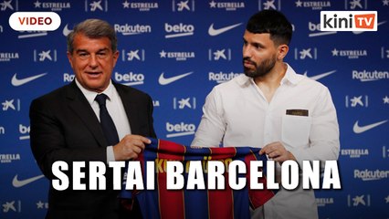 Aguero sertai Barcelona secara perpindahan percuma