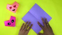 How To Make Origami Heart [Origami 3D Heart Super Easy]