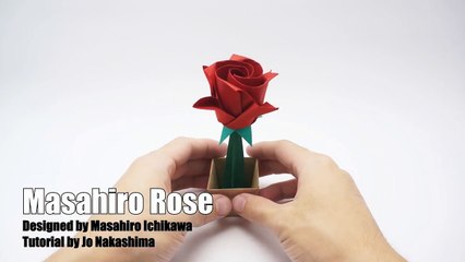 Origami Masahiro Rose (Masahiro Ichikawa)