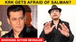 KRK Scared Of Salman Khan? | Makes His Twitter Account Private