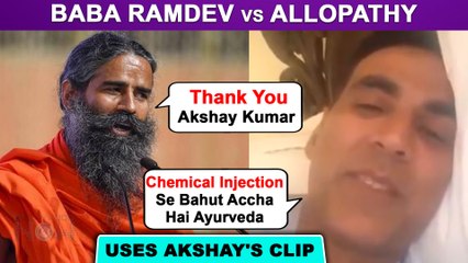 Baba Ramdev Shares Akshay Kumar's Video About How Ayurveda Is Better Than Chemical Injection
