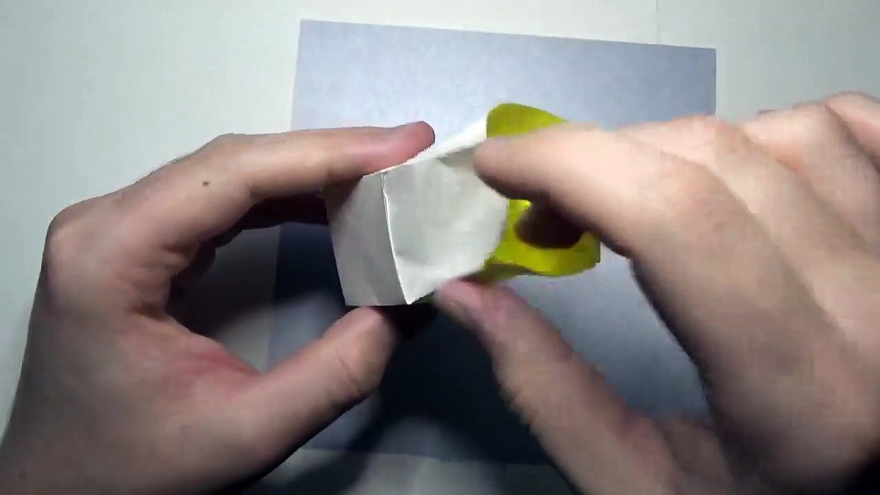 Origami Cube Twist Box