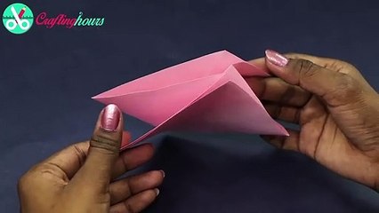 Origami Crane - Kids Origami Paper Crane Craft Tutorial