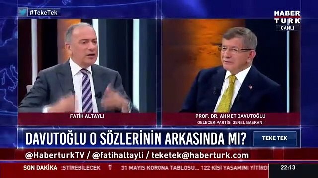 Ahmet Davutoğlu’ndan Sedat Peker’in Suriye iddialarına yanıt