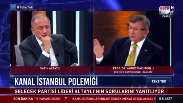 Ahmet Davutoğlu: Kanal İstanbul'da o ihale suçtur
