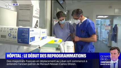 Download Video: Des hôpitaux entament la reprogrammation des opérations non-urgentes