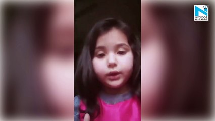 "Why so much work for kids?", 6 years old girl's appeal to Modi ji