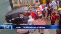 Mobil Tercebur di Danau Toba, 1 Penumpang Tewas