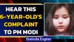 Kashmir: 6-year-old urges PM Modi to reduce work burden, video goes viral | Oneindia News