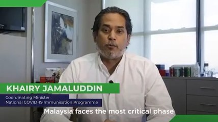 A message from PICK coordinating minister Khairy Jamaluddin