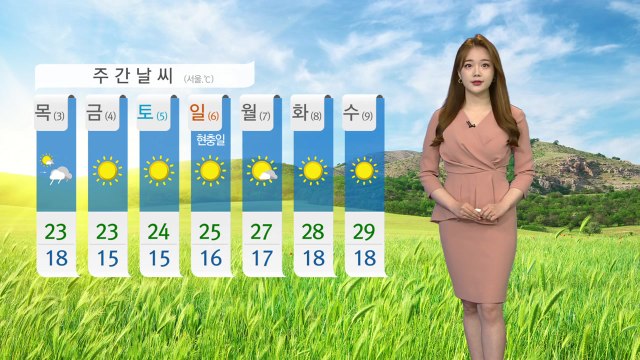[날씨] 초여름 날씨, 내일은 오늘보다 더 더워 / YTN