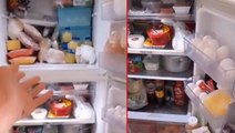 Buzdolabını çekip 