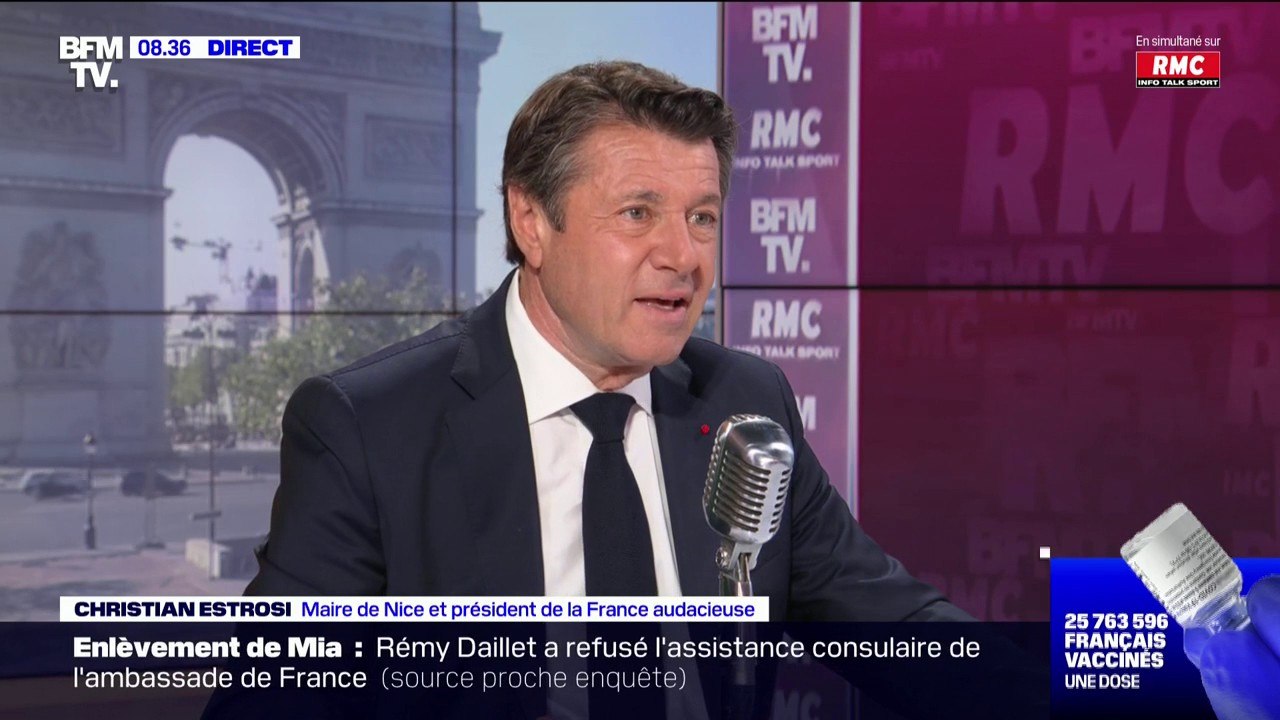 Pour Christian Estrosi, "les digues ont lâché" entre les Républicains et le Rassemblement national