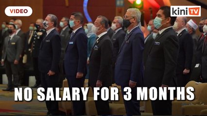 Muhyiddin: PN govt ministers, deputies will give up salaries for 3 months