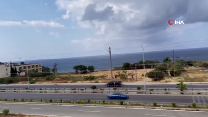 Alanya açıklarında hortum