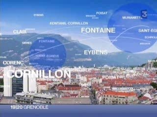 Les municipales à Saint-Egrève sur France3