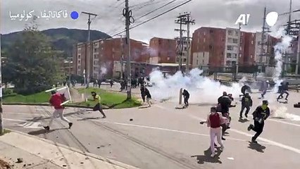 الاحتجاجات متواصلة في كولومبيا بعد دخولها شهرها الثاني