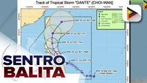 PTV INFO WEATHER: Tropical Storm #DantePH, patuloy na kumikilos papalapit sa Eastern Visayas, Samar at Leyte; naturang bagyo, posibleng mag-landfall sa Eastern Samar o Leyte mamayang hapon o gabi